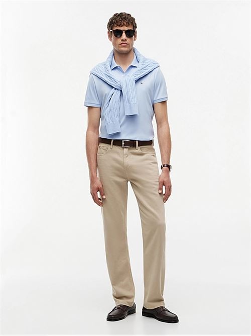 liquid cotton reg seasonal polo TOMMY HILFIGER | MW0MW39994C1O